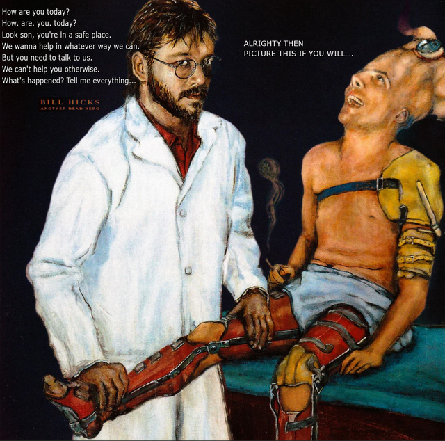 bill hicks as doctor Picture Box