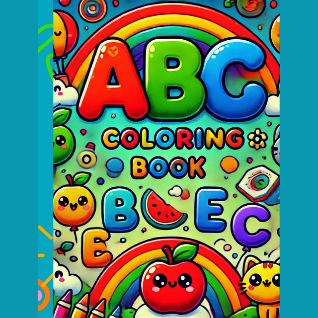 ABC Coloring Book Picture Box