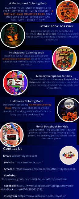 A Motivational Coloring Book Picture Box