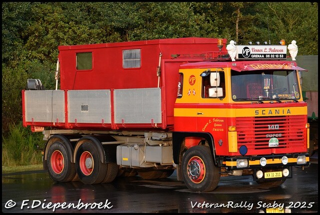 XX 11 211 Scania 140 Verner L Pedersen - Grenaa DK Veteran Rally Seaby DK 2025