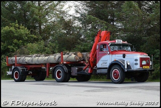 AW 73 061 Volvo N86 A SOndergaard Pedersen - Spent Veteran Rally Seaby DK 2025