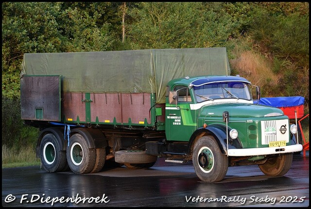 VU 95 319 Volvo N86 Tage Rasmussen Greange DK2-Bor Veteran Rally Seaby DK 2025