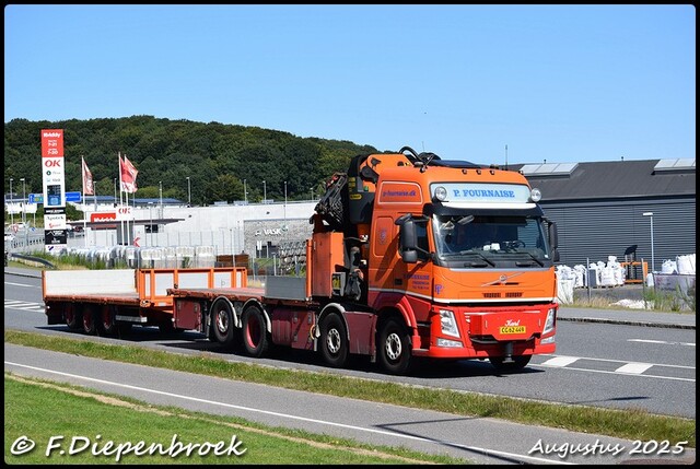 CG 62 449 Volvo FM P Fournaise - Fredericia DK-Bor Rijdende autos 2025