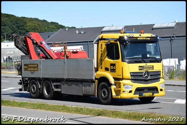 CK 24 461 MB 2543 Byggecenter DK-BorderMaker Rijdende autos 2025