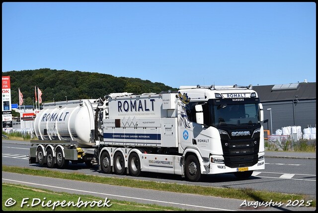 EG 66 972 Scania R590 Romalt - Randers DK-BorderMa Rijdende autos 2025