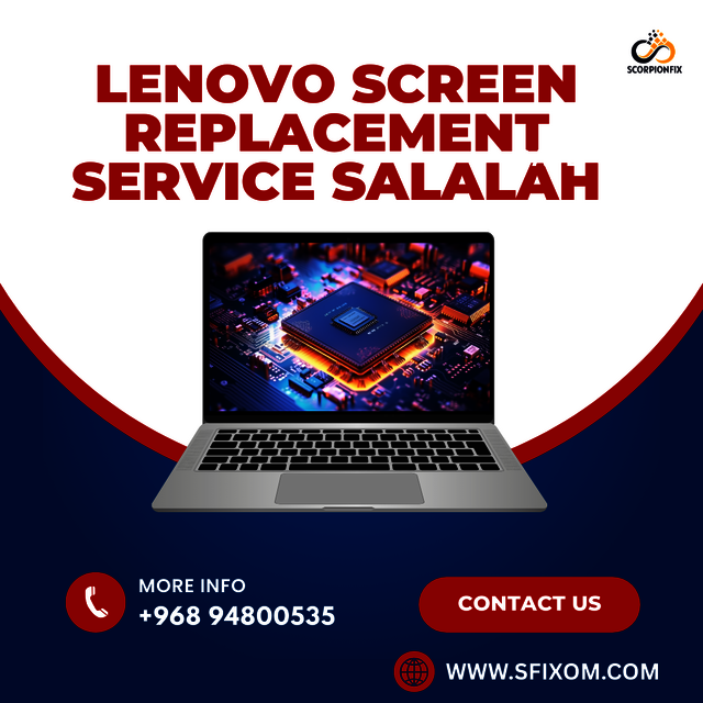 lenovo screen replacement service Salalah Picture Box