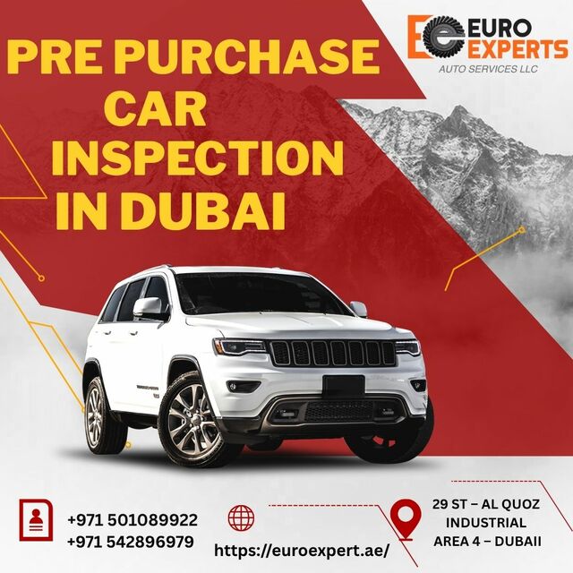 Pre purchase car inspection in dubai Pre Purchase