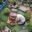 John zet de tafeltjes in de... - Garden 2023 & 2024 & 2025
