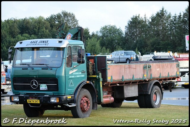 AW 74 347 MB Aage Junge - Dronninglund DK-BorderMa Veteran Rally Seaby DK 2025
