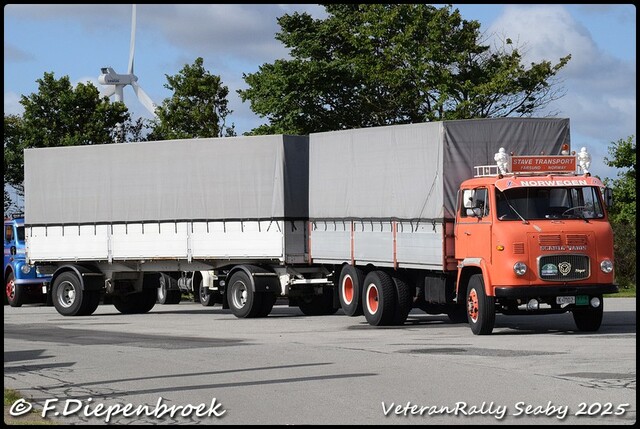 K 7102 Scania LBS 76 Stave transport - Farsund Nor Veteran Rally Seaby DK 2025