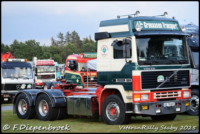 UE 76403 Volvo F16 Gronaasen Transport Norge-Borde Veteran Rally Seaby DK 2025