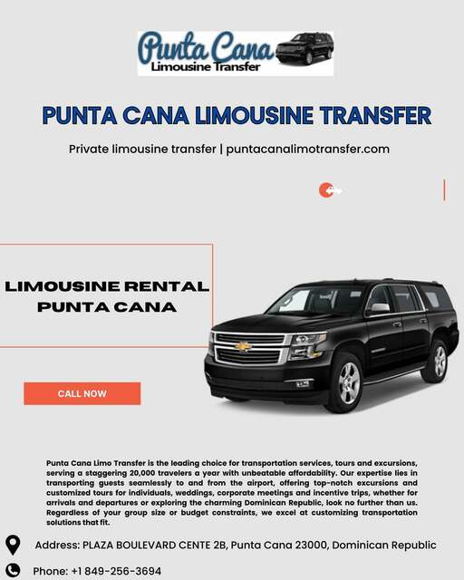 Limousine packages in Punta Cana Picture Box