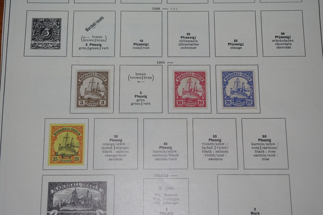 IMGP7532 Reich Colonies 1860-1945 sur Schaubek pages