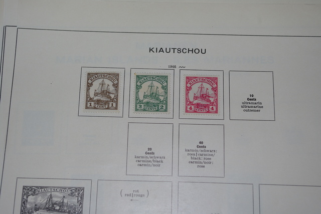 IMGP7534 Reich Colonies 1860-1945 sur Schaubek pages