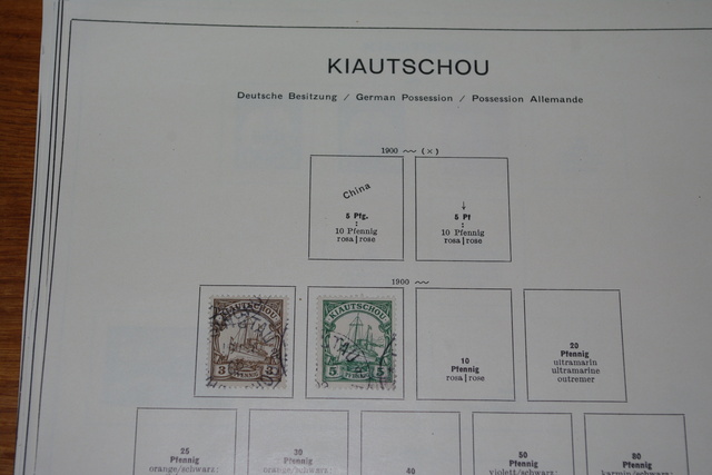 IMGP7535 Reich Colonies 1860-1945 sur Schaubek pages