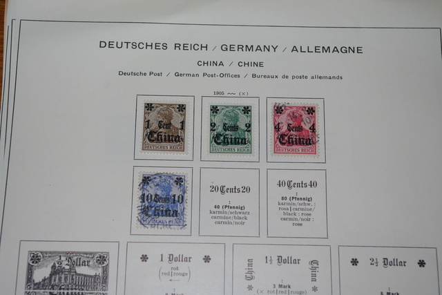 IMGP7540 Reich Colonies 1860-1945 sur Schaubek pages