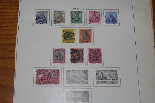 IMGP7589 Reich Colonies 1860-1945 sur Schaubek pages