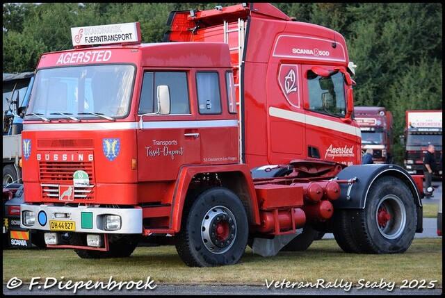 DH 44 827 Bussing Agersted - Dronninglund DK-Borde Veteran Rally Seaby DK 2025