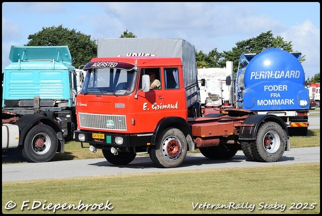 DH 78 589 Hanomag Hemschel N C Koustrup E Grimoud- Veteran Rally Seaby DK 2025