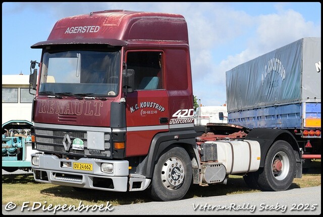 DV 24 662 Renault R N C Koustrup - Agerstad DK2-Bo Veteran Rally Seaby DK 2025