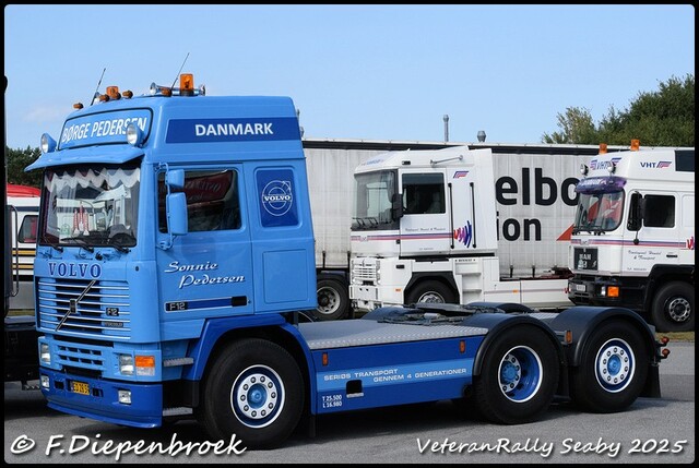 ED 28 590 Volvo F12 Borge - Sonnie Pedersen - Kirk Veteran Rally Seaby DK 2025