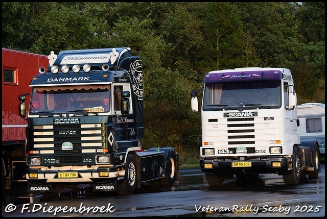 XT 89 708 Scania 143M 420 Lars Klemmensen - DM 90  Veteran Rally Seaby DK 2025