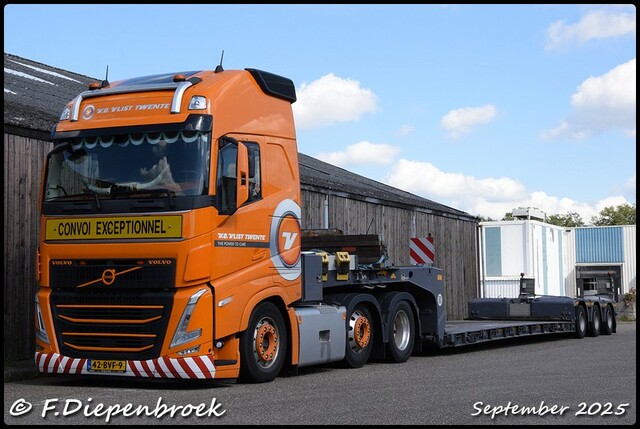 42-BVF-9 Volvo FH4 V.d Vlist Twente-BorderMaker 2025