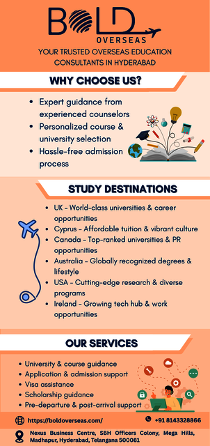Your Trusted Overseas Education Consultants in Hyd boldoverseas