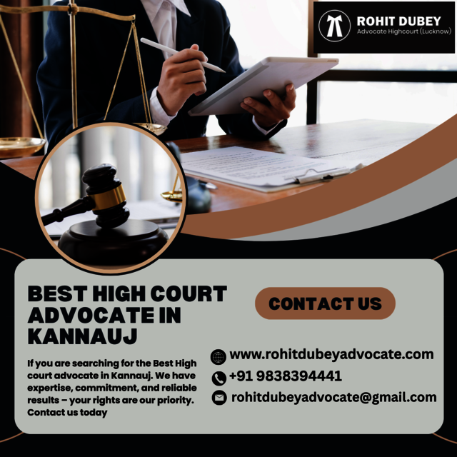 Legal Services Best High court Advocate in Kannauj