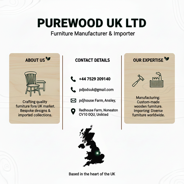 thepurewood Purewood UK LTD - Furniture Manufacturer & Importer in UK