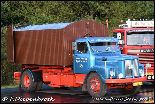 AE 21 743 Scania 56 Lauritz Larsen-BorderMaker Veteran Rally Seaby DK 2025