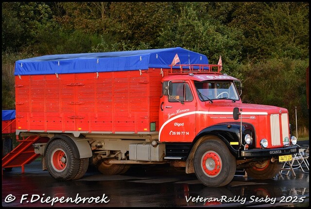 AW 73 124 Scania 56 Jens Hansen - Olgod DK-BorderM Veteran Rally Seaby DK 2025