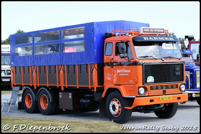 AW 75 305 Volvo F89 Poul Eli Nymann - Barmer DK-Bo Veteran Rally Seaby DK 2025