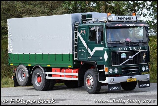 AW 79 301 Volvo F1025 Per Jensen - Seaby DK-Border Veteran Rally Seaby DK 2025