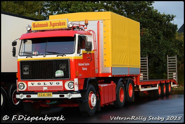 CG 61 588 Volvo F89 Gudmund Agerskov - Haderup DK2 Veteran Rally Seaby DK 2025