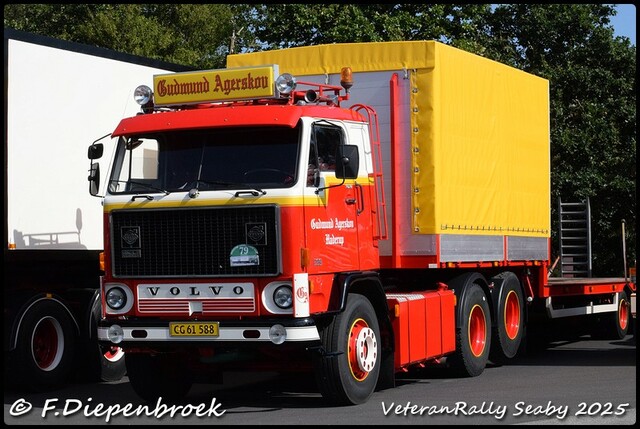 CG 61 588 Volvo F89 Gudmund Agerskov - Haderup DK- Veteran Rally Seaby DK 2025