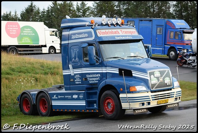 CU 19 784 Volvo NH12 Vindelbaek - Rodkaersbro DK2- Veteran Rally Seaby DK 2025