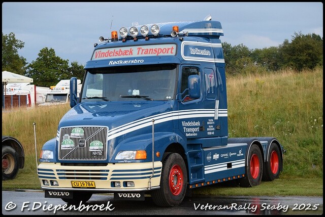 CU 19 784 Volvo NH12 Vindelbaek - Rodkaersbro DK3- Veteran Rally Seaby DK 2025