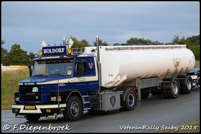CV 32 061 Scania T142H 400 Jens Frederik Holsdorf  Veteran Rally Seaby DK 2025