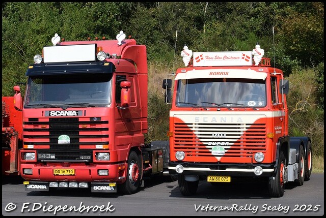 DD 16 70 Scania 143 420 René Viborg Andersen - AW  Veteran Rally Seaby DK 2025