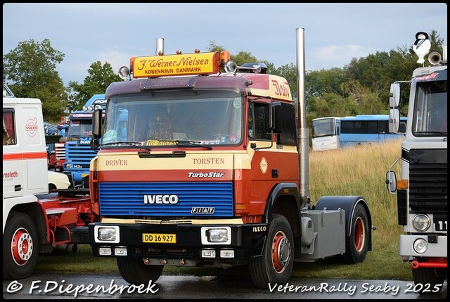 DD 16 927 Iveco Turbostar 190-48 J Werner Nielsen  Veteran Rally Seaby DK 2025