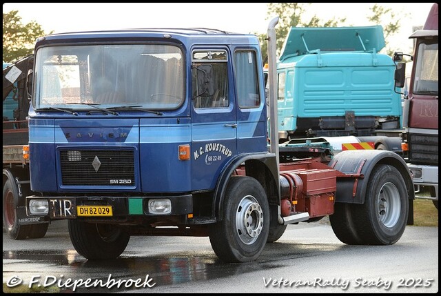 DH 82 029 Saviem SM 280 N C Koustrup-BorderMaker Veteran Rally Seaby DK 2025