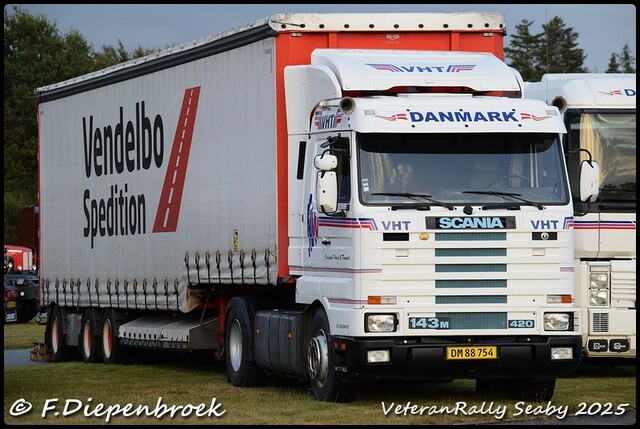 DM 88 754 Scania 143M 420 Vht DK-BorderMaker Veteran Rally Seaby DK 2025