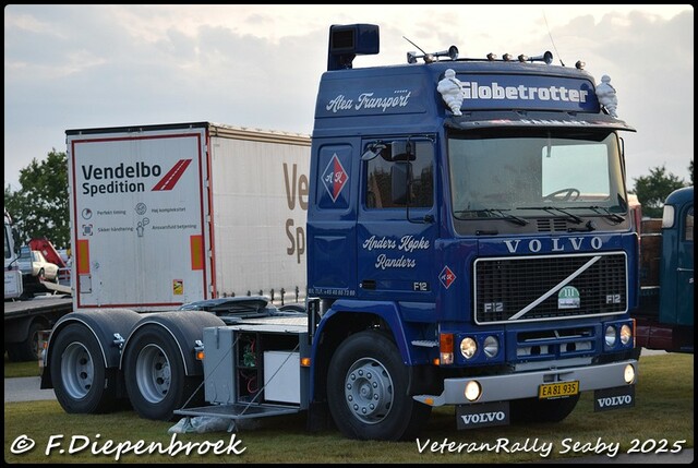 EA 81 935 Volvo F12 Anders Klopke - Randers DK-Bor Veteran Rally Seaby DK 2025