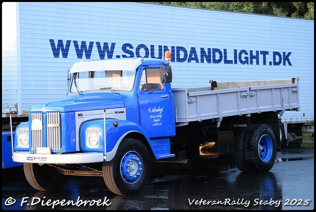 Scania 80 Dorte Anhoj-BorderMaker Veteran Rally Seaby DK 2025