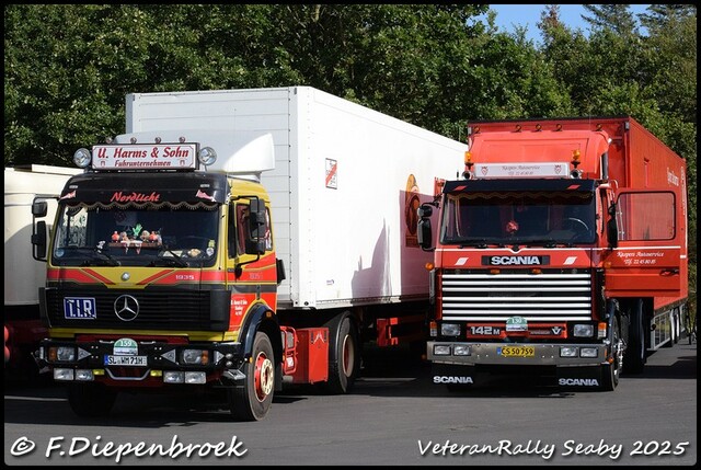 SL 71 WMH MB U Harms - CS 50 759 Scania 142 Kasper Veteran Rally Seaby DK 2025