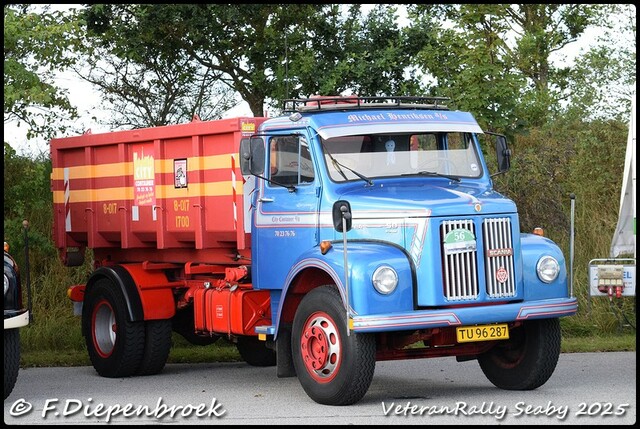 TU 96 287 Scania 50 Micael Henriksen-BorderMaker Veteran Rally Seaby DK 2025