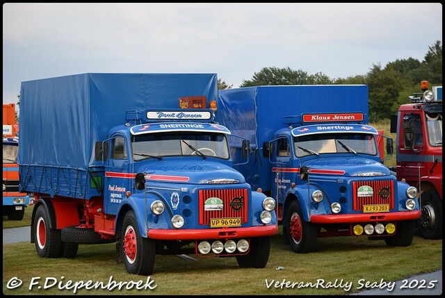 VP 96 949 Volvo N86 Poul Jensen - XJ 93 203 Volvo  Veteran Rally Seaby DK 2025