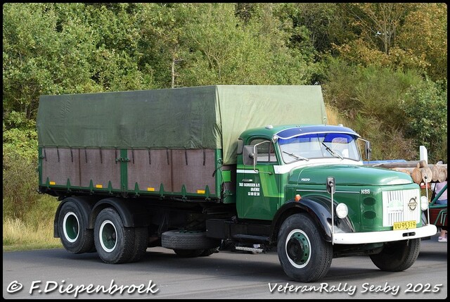 VU 95 319 Volvo N86 Tage Rasmussen Greange DK-Bord Veteran Rally Seaby DK 2025