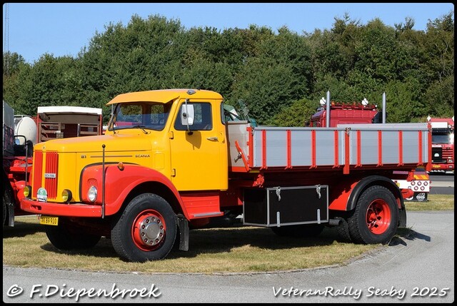 XK 89 910 Scania 81-BorderMaker Veteran Rally Seaby DK 2025